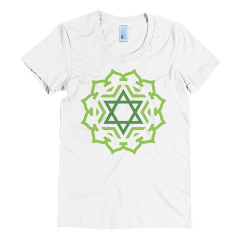 Women's Full Lotus Vishudda T-Shirt