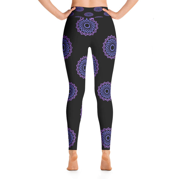 Women's Full Lotus Sahasrara Yoga Leggings