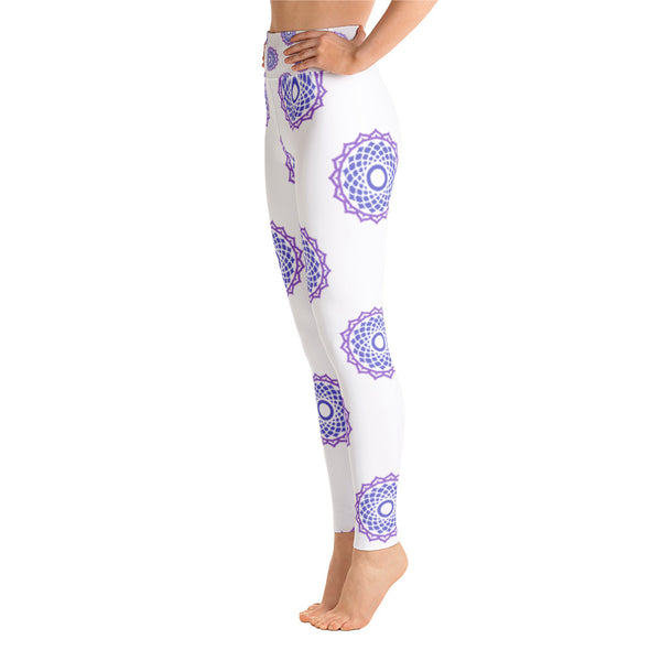 Women's Full Lotus Sahasrara Yoga Leggings