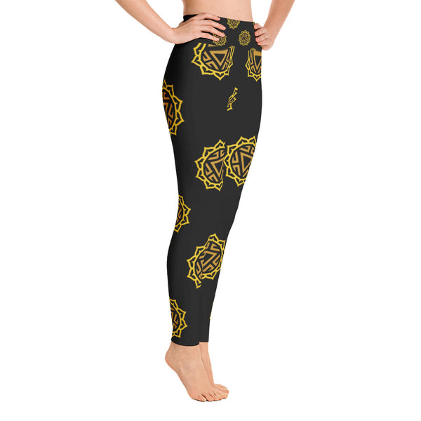 Women's Full Lotus Manipura Yoga Leggings