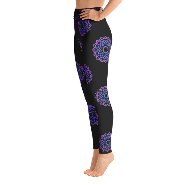 Women's Full Lotus Sahasrara Yoga Leggings