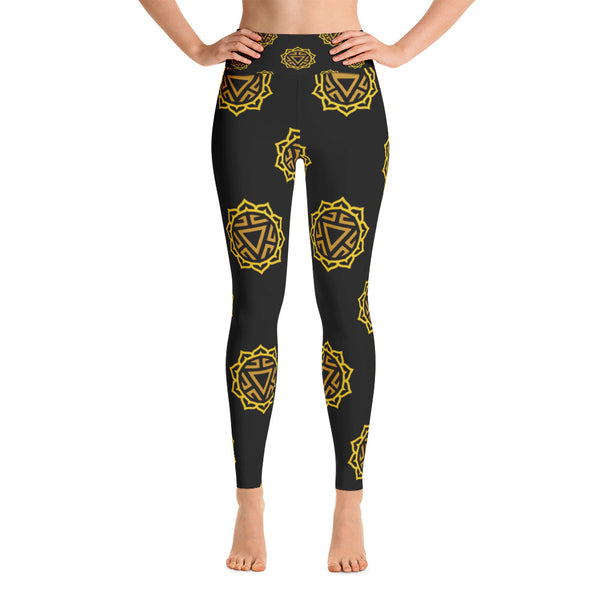 Women's Full Lotus Manipura Yoga Leggings