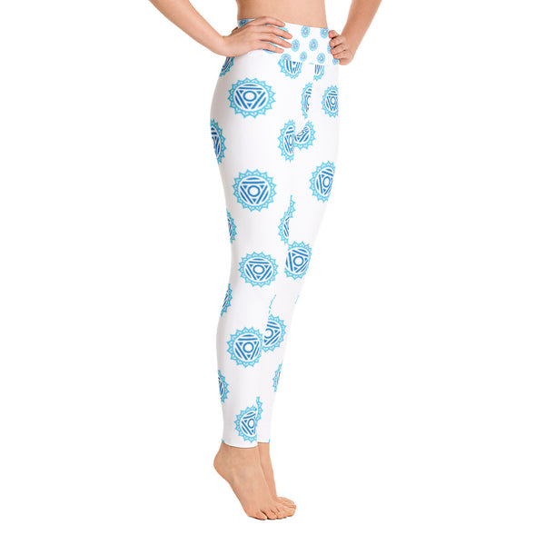 Women's Full Lotus Vishudda Yoga Leggings