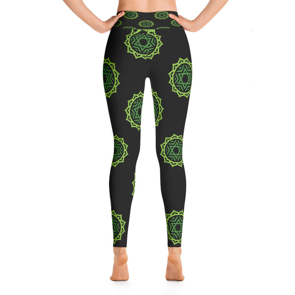 Women's Full Lotus Anahata Yoga Leggings