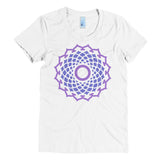 Women's Half Lotus Sahasrara T-Shirt