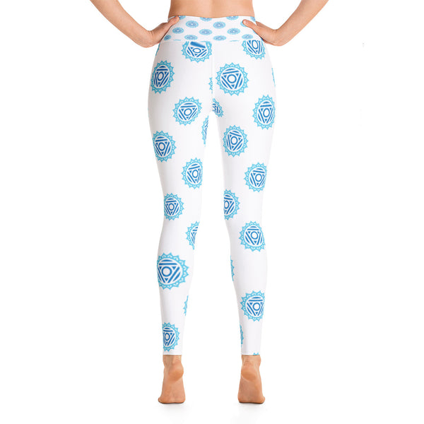 Women's Full Lotus Vishudda Yoga Leggings