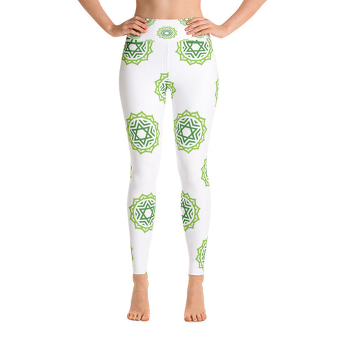 Women's Full Lotus Vishudda Yoga Leggings