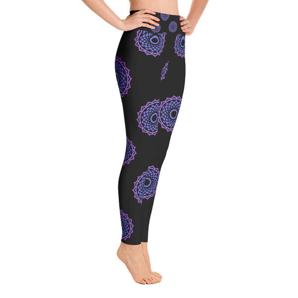 Women's Full Lotus Sahasrara Yoga Leggings