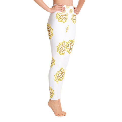 Women's Full Lotus Manipura Yoga Leggings