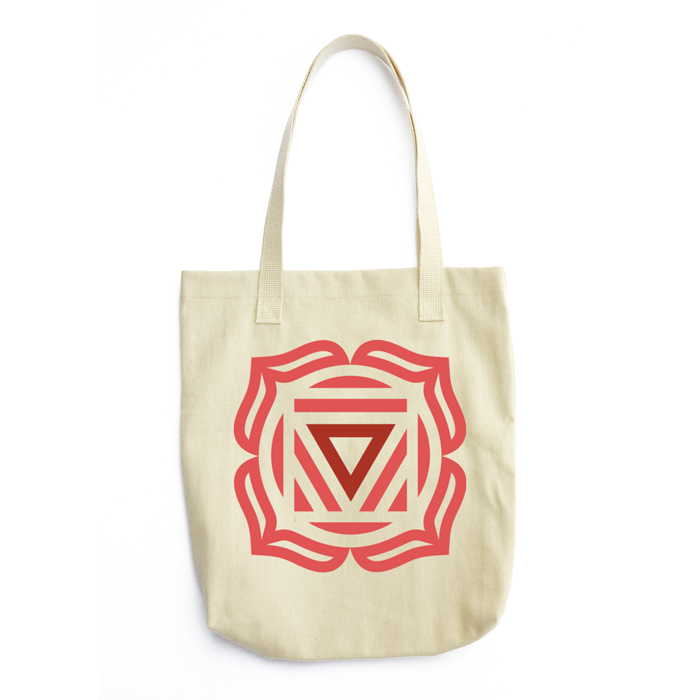 Half Lotus Muladhara Cotton Tote