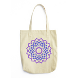 Half Lotus Sahasrara Tote | Chakra Collection