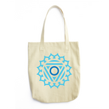 Half Lotus Vishuddha Tote | Chakra Collection