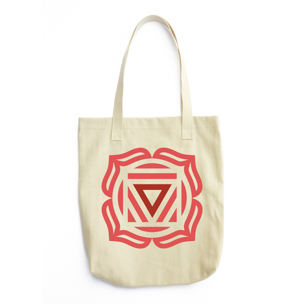 Half Lotus Muladhara Cotton Tote